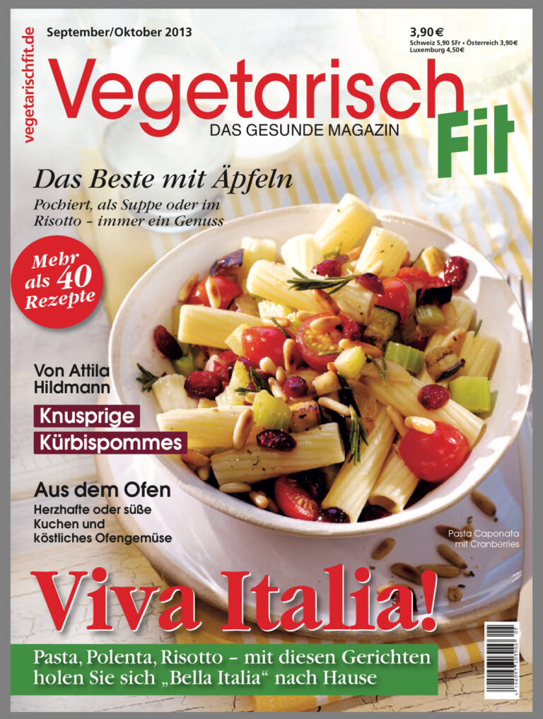 Vegetarisch Fit Ausgabe September/Oktober 2013