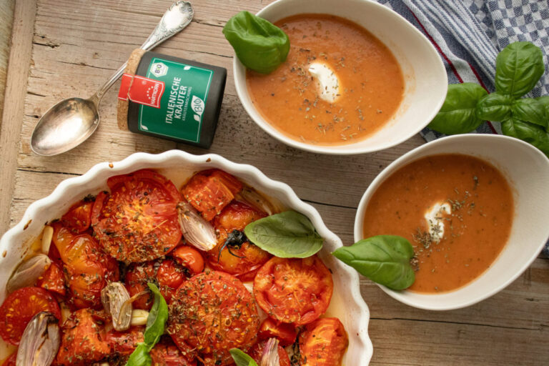 Gebackene Tomatensuppe