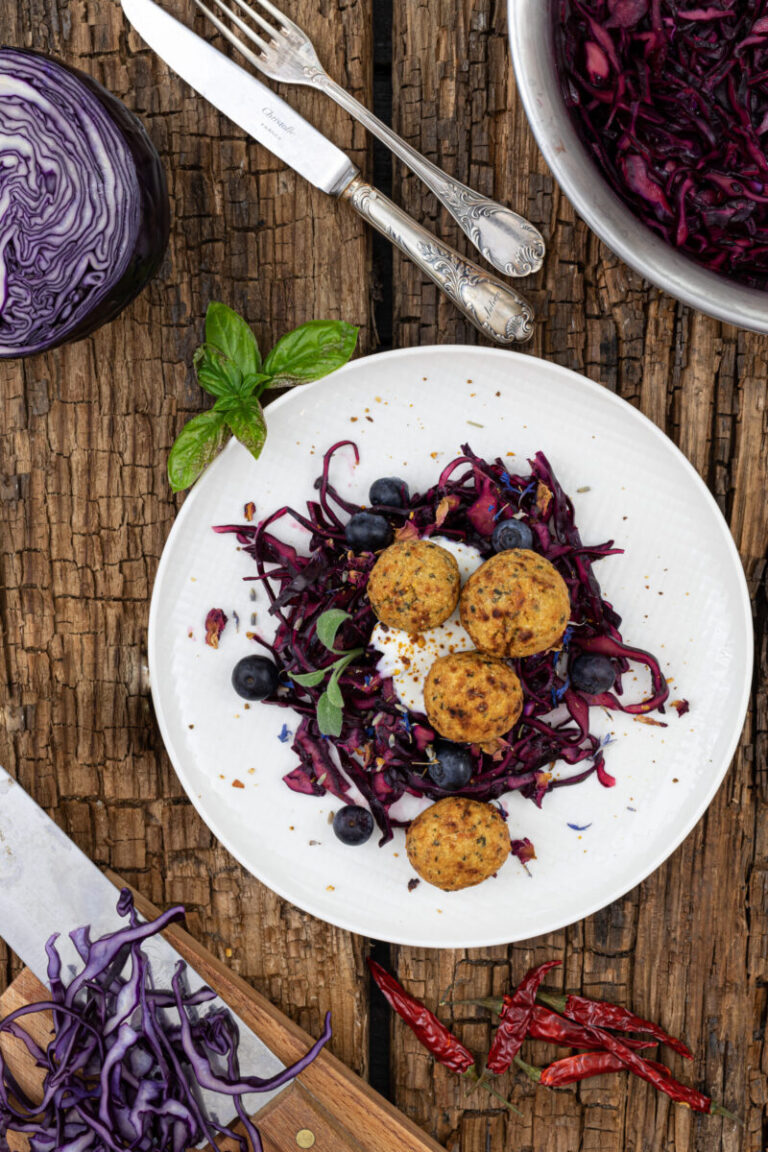 Falafel mit Zitrone