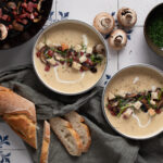 Französische Baguettesuppe