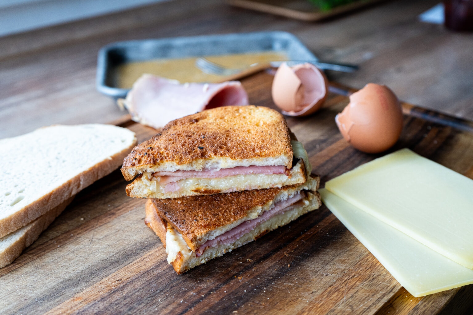 Monte Cristo Sandwich aus dem Airfryer_1